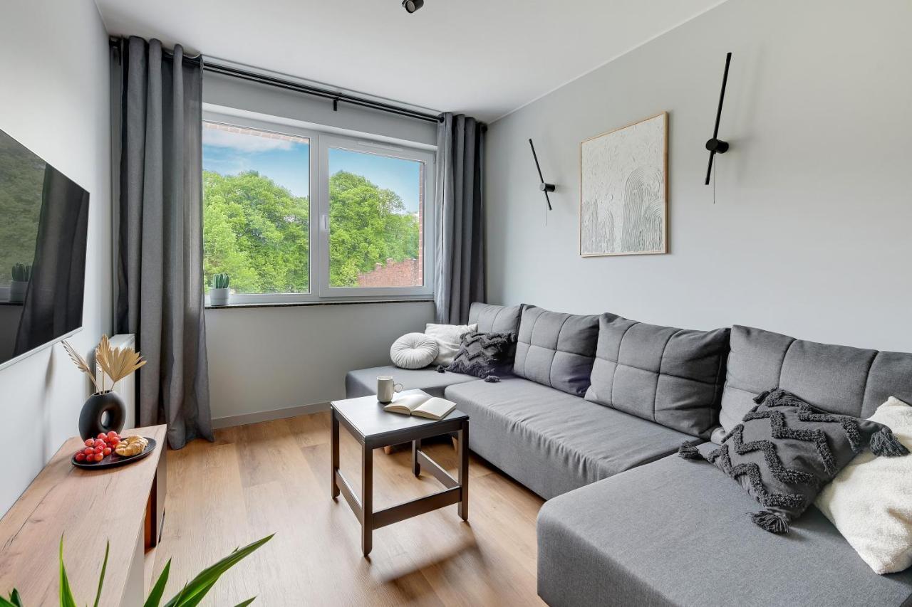 Flatbook - City Center Apartments Angielska Grobla 格但斯克 外观 照片