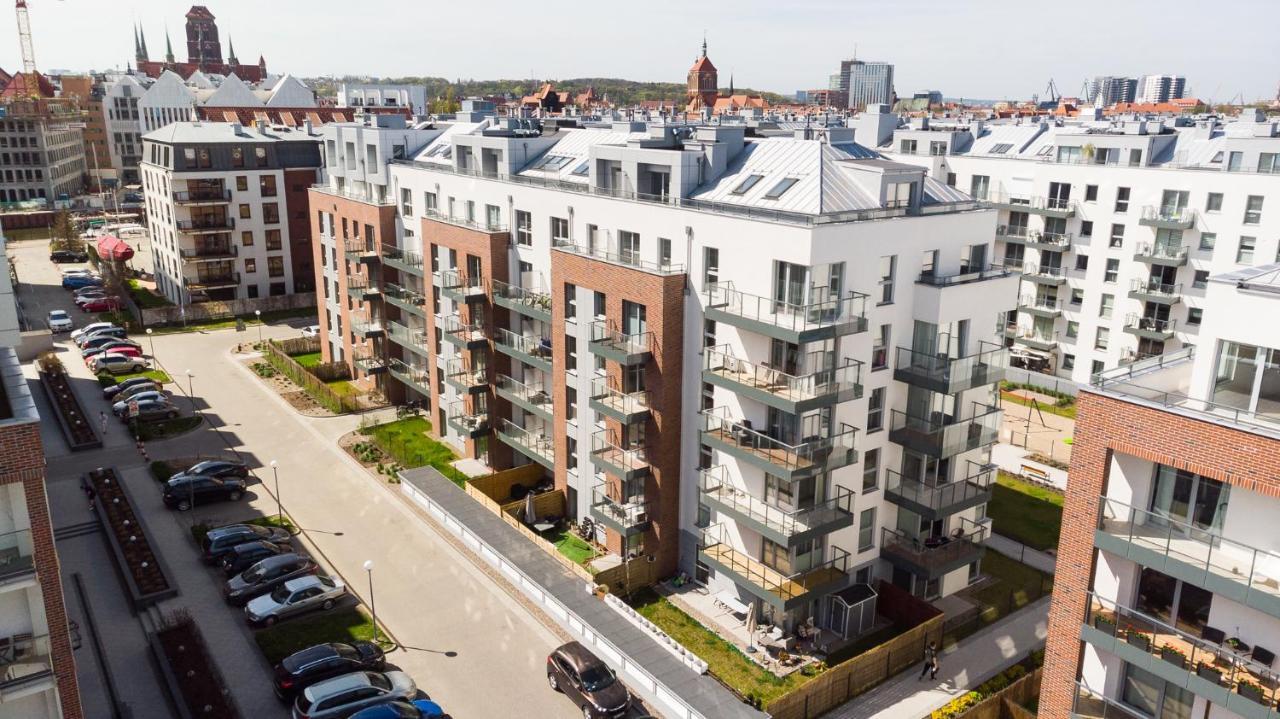 Flatbook - City Center Apartments Angielska Grobla 格但斯克 外观 照片