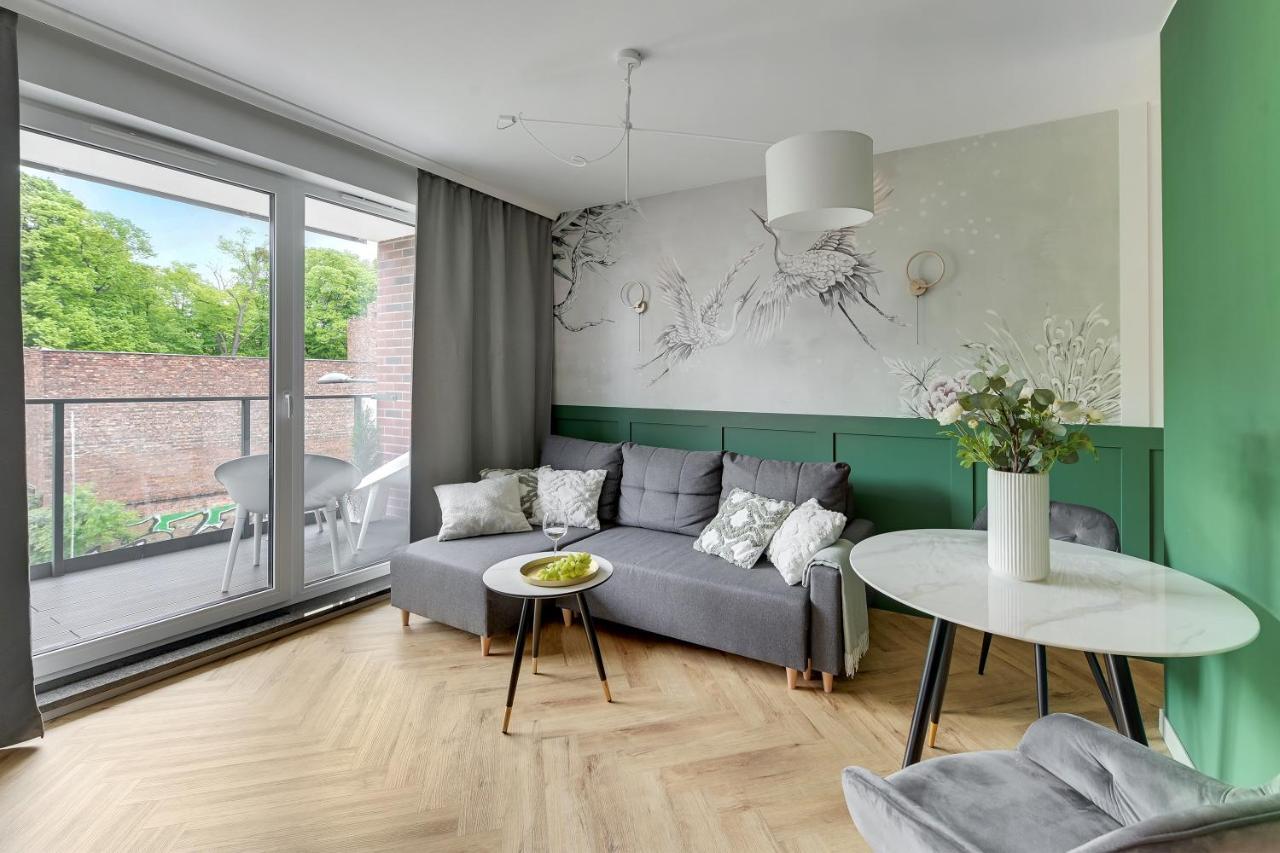 Flatbook - City Center Apartments Angielska Grobla 格但斯克 外观 照片