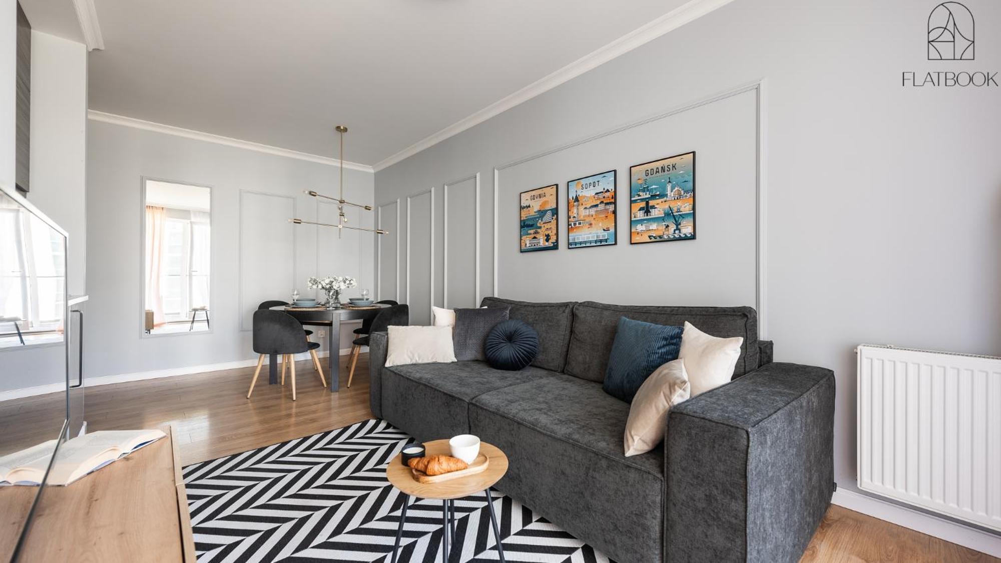 Flatbook - City Center Apartments Angielska Grobla 格但斯克 外观 照片