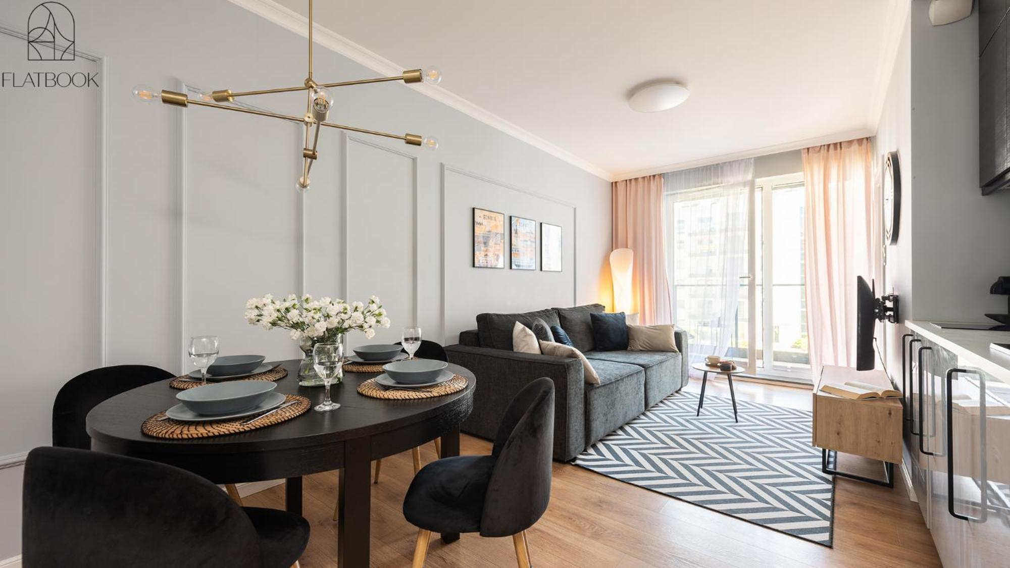 Flatbook - City Center Apartments Angielska Grobla 格但斯克 外观 照片