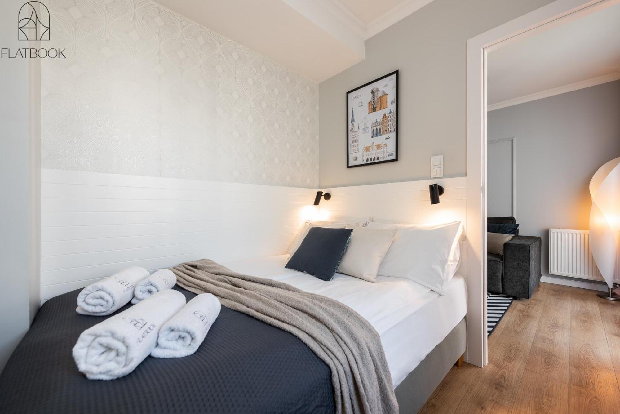 Flatbook - City Center Apartments Angielska Grobla 格但斯克 外观 照片
