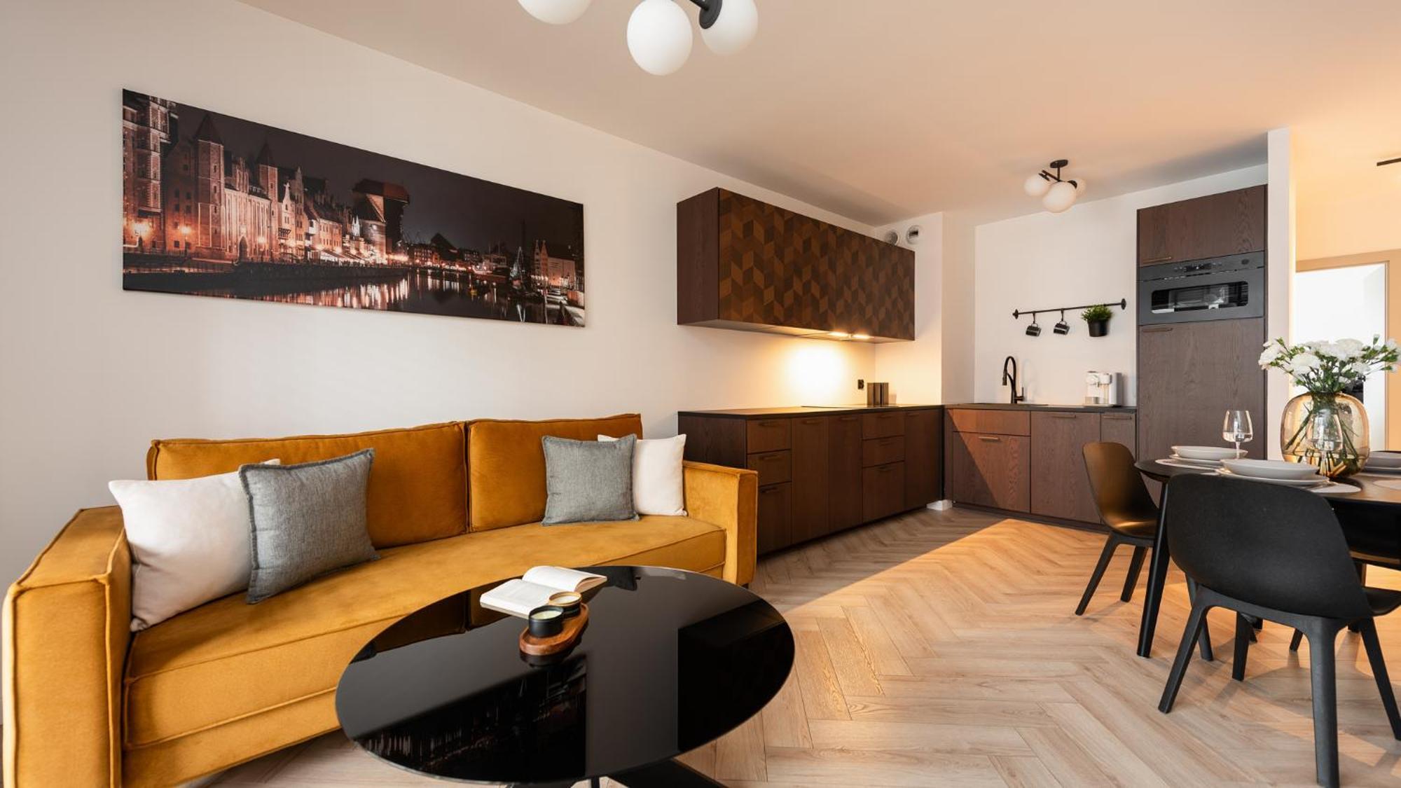 Flatbook - City Center Apartments Angielska Grobla 格但斯克 外观 照片