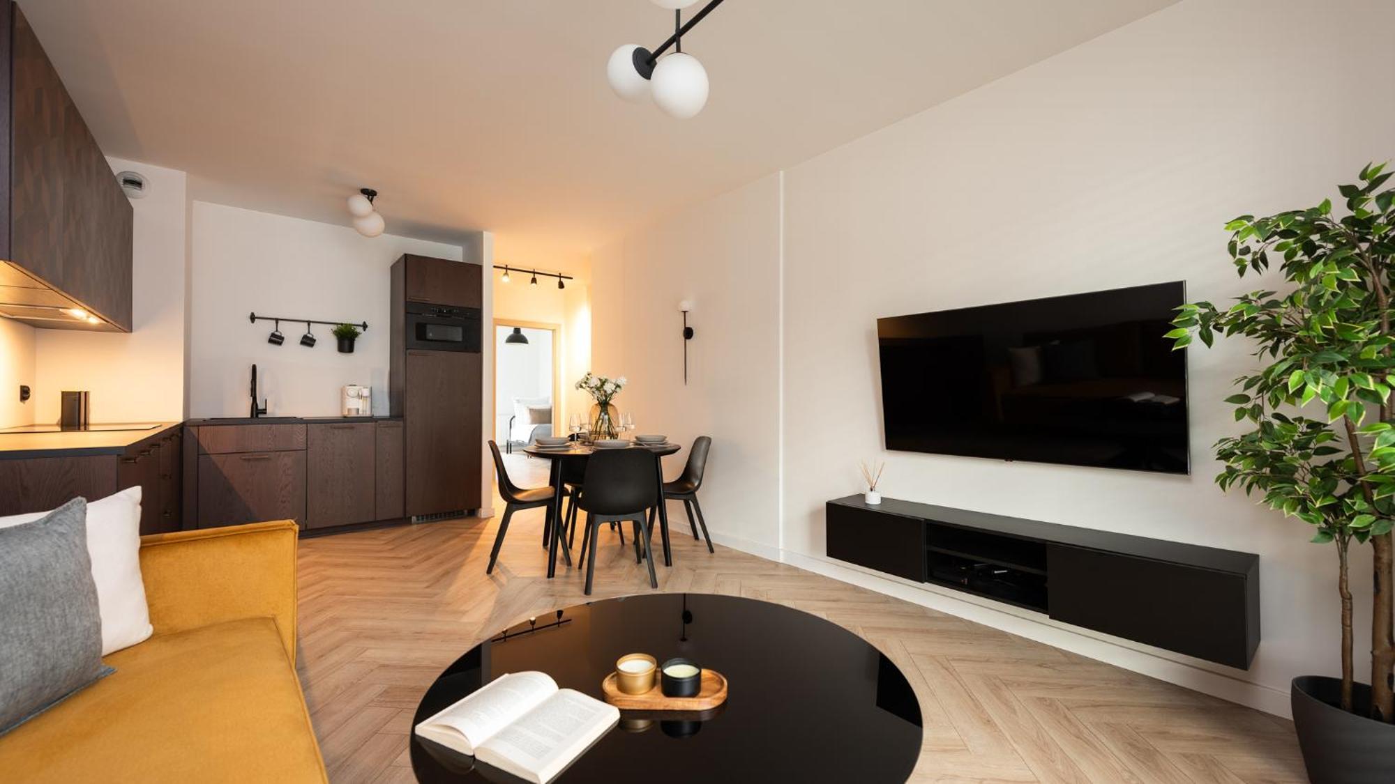 Flatbook - City Center Apartments Angielska Grobla 格但斯克 外观 照片