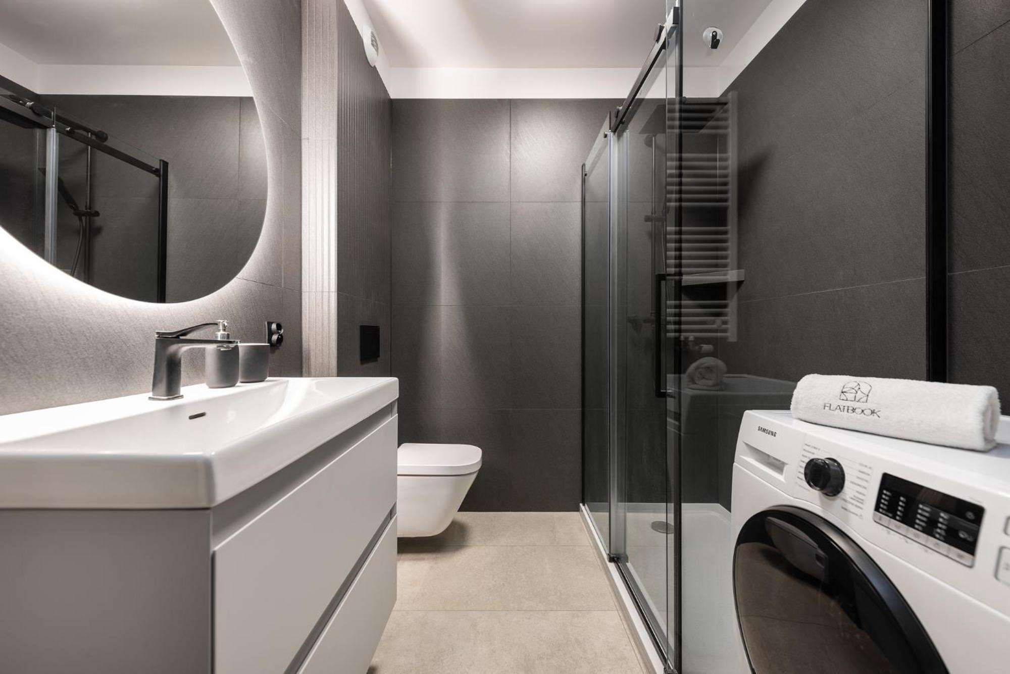 Flatbook - City Center Apartments Angielska Grobla 格但斯克 外观 照片