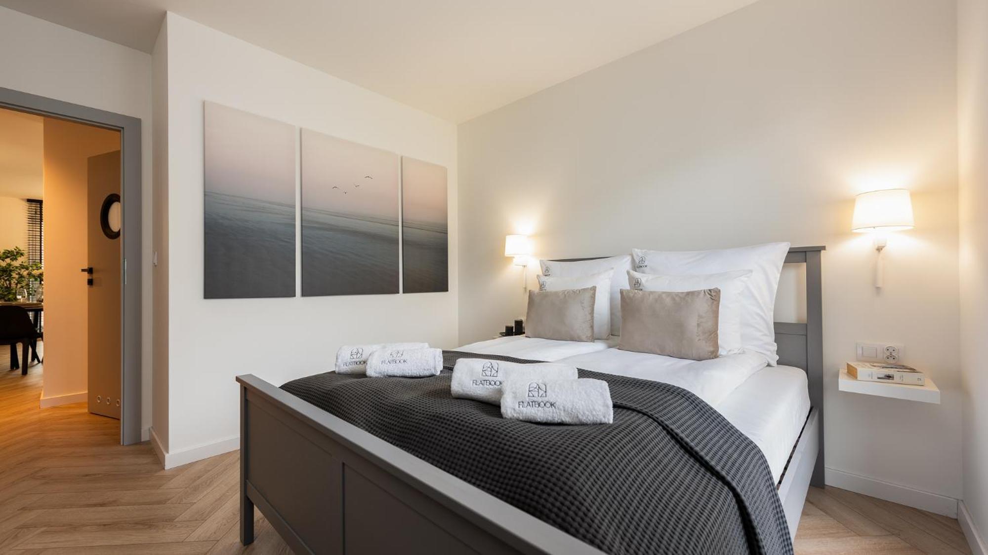 Flatbook - City Center Apartments Angielska Grobla 格但斯克 外观 照片
